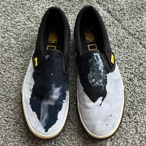Vans Slip On National Geographic Greenland Pine Island Glacier size 9.5